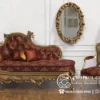 Set Daybed Klasik Ukir Mewah Gold